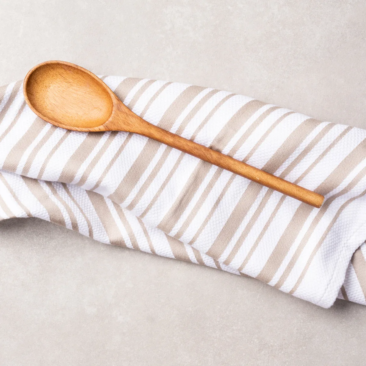 3-Piece Organic Cotton Kitchen Towel Set | Taupe