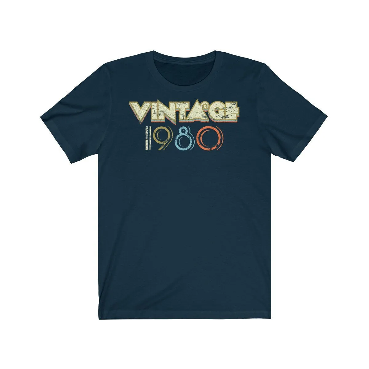 42nd Birthday Gift 'Vintage 1980' T Shirt