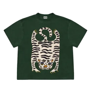 Abstract Art Tiger Psychedelic Print Aesthetic T-Shirt