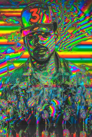 Acid Rap Plexi Glass Wall Art