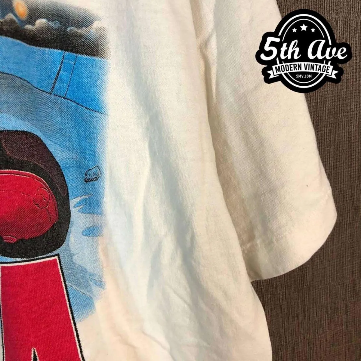 Akira: Motorcycle Chronicles - White Single Stitch t shirt with Dual-Faced Design