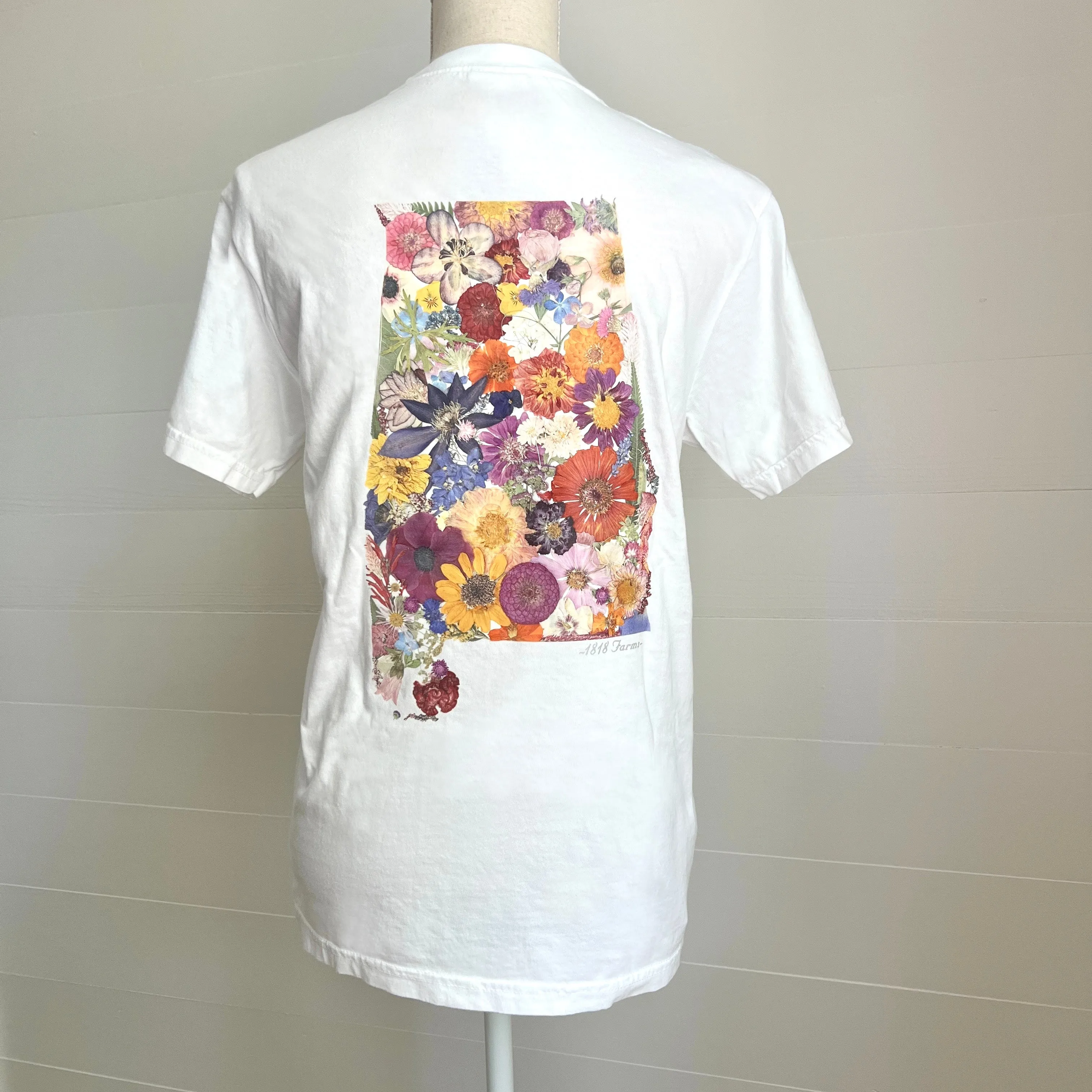 Alabama Themed Comfort Colors Tshirt - "Where I Bloom" Collection