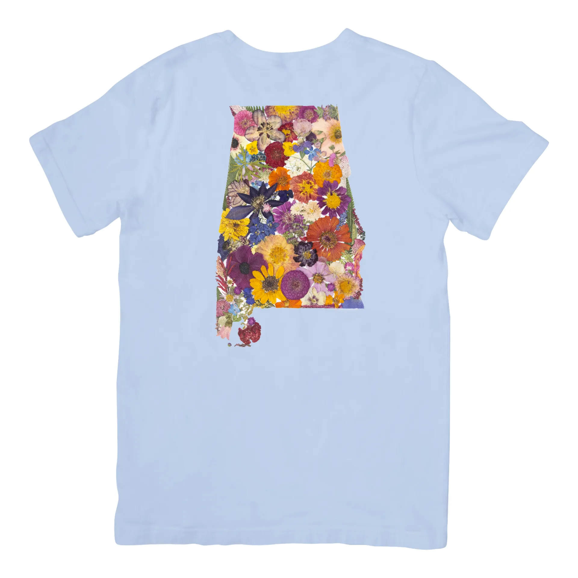 Alabama Themed Comfort Colors Tshirt - "Where I Bloom" Collection