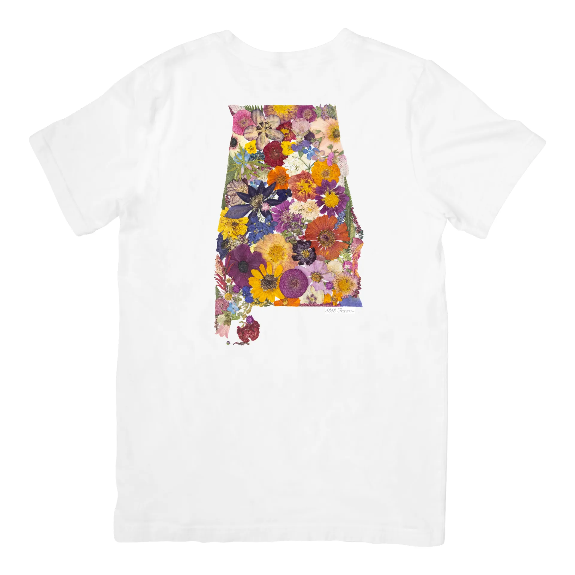 Alabama Themed Comfort Colors Tshirt - "Where I Bloom" Collection