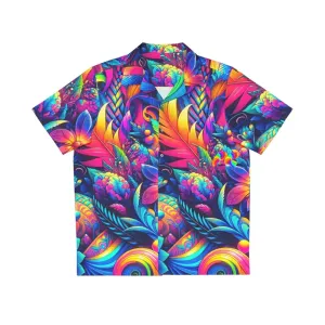 Aloha Psychedelica Men's Hawaiian Shirt