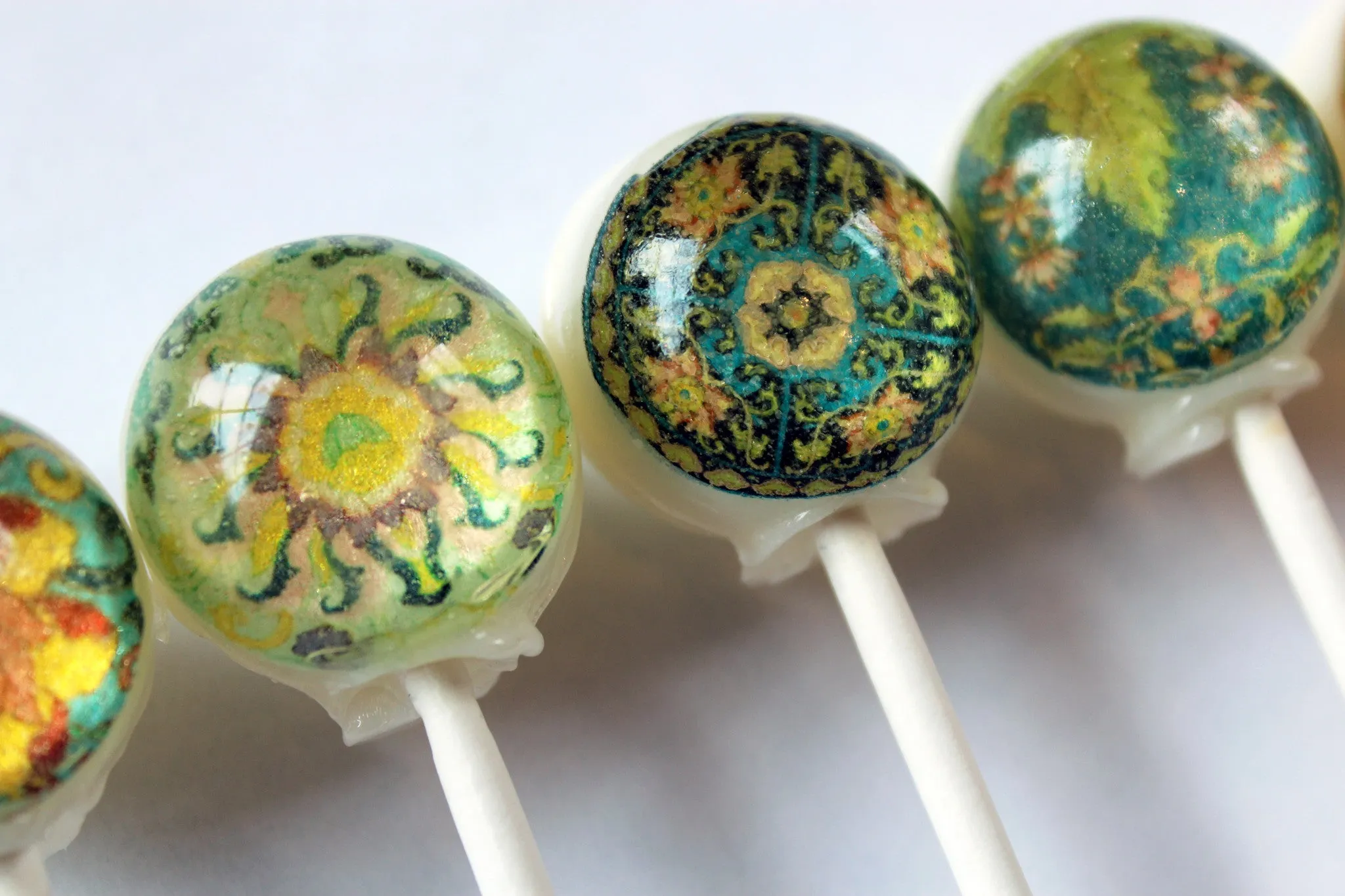 Asian Inspired Lollipops 6-piece set by I Want Candy!