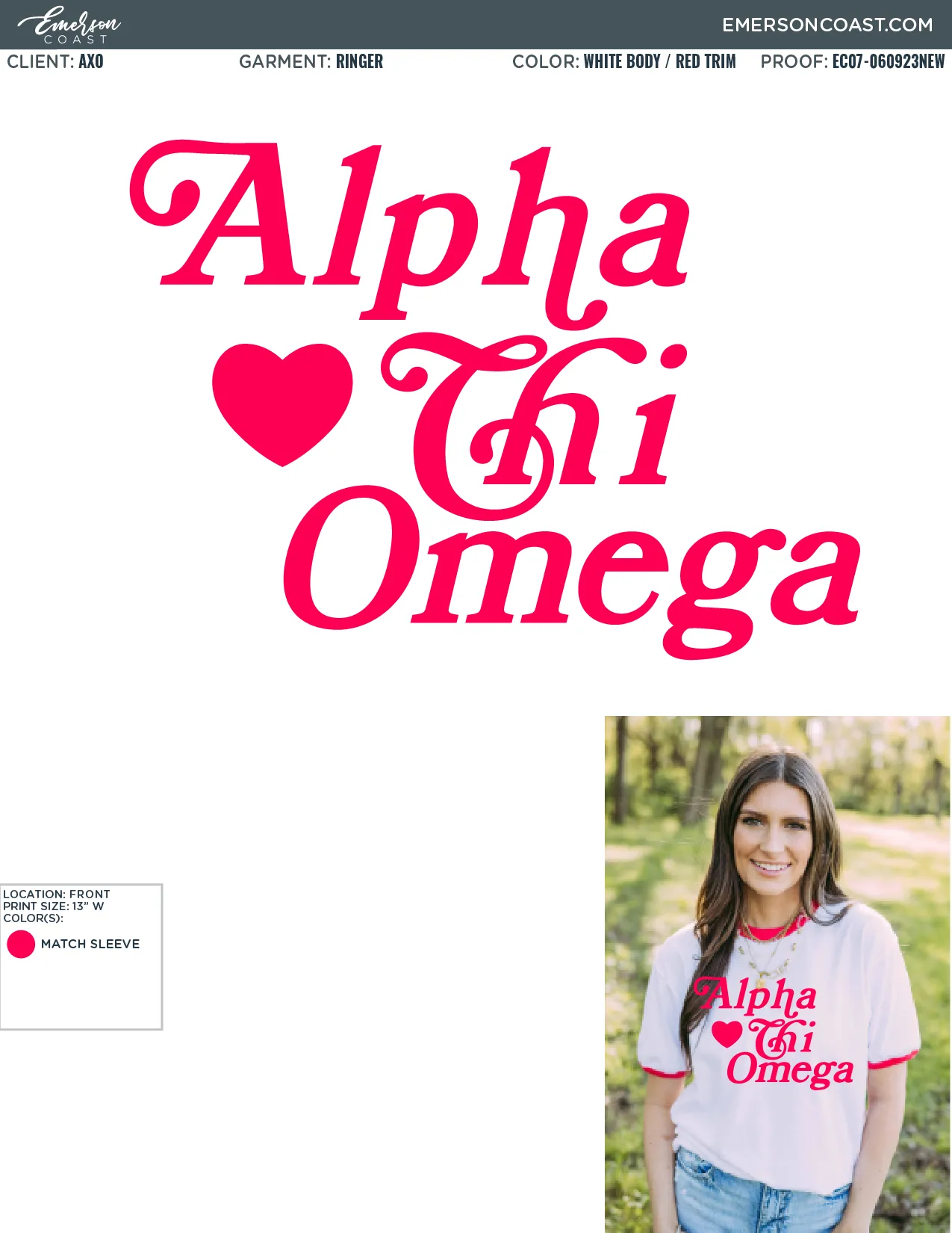 AXO Red Heart Ringer