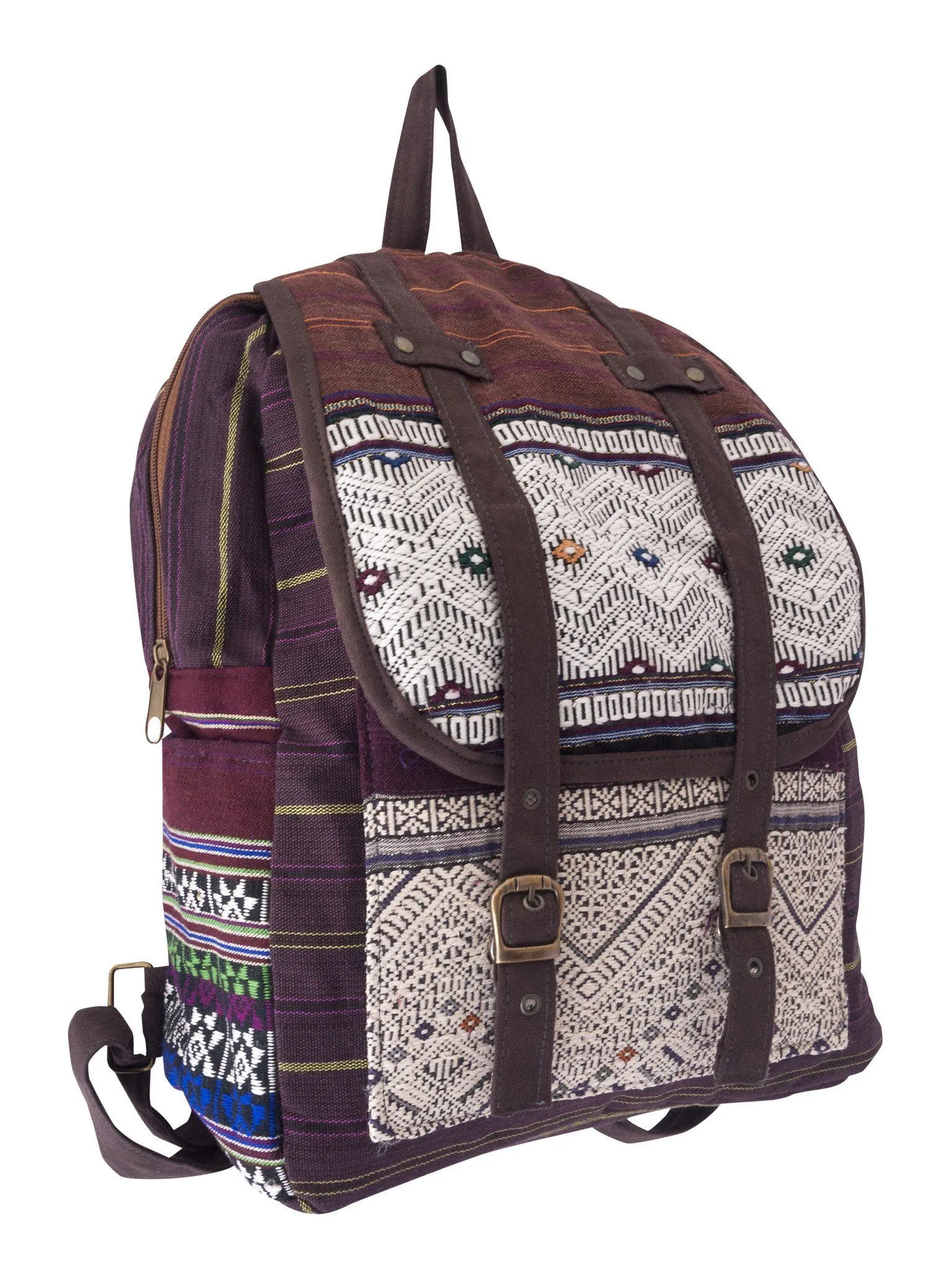 Backpack Hill Tribe Purple Bag