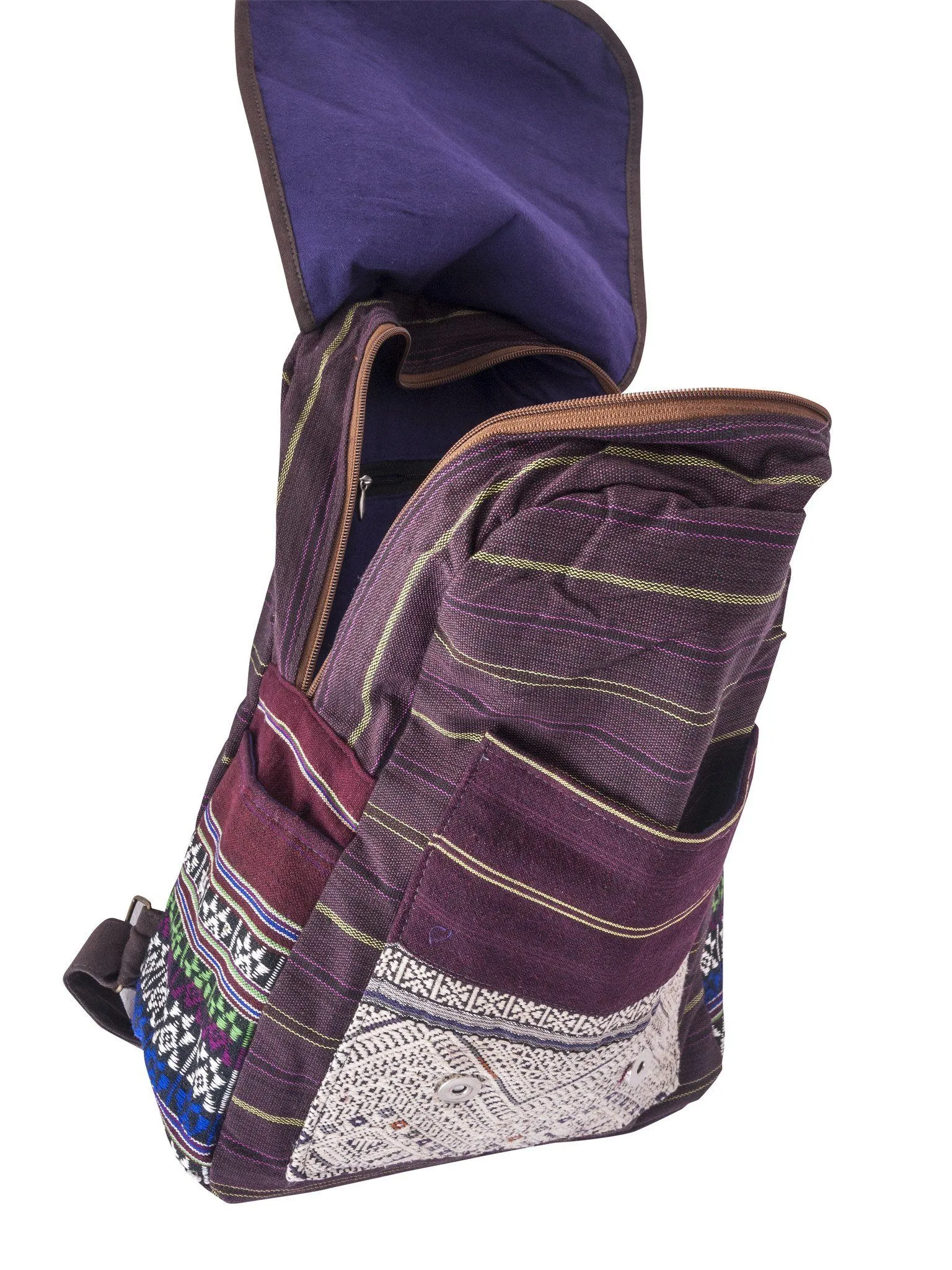 Backpack Hill Tribe Purple Bag