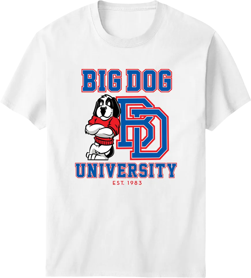 Bd University Red Blue T-shirt