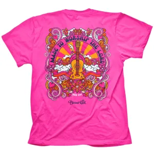 Blessed Girl Womens T-Shirt Made To Worship