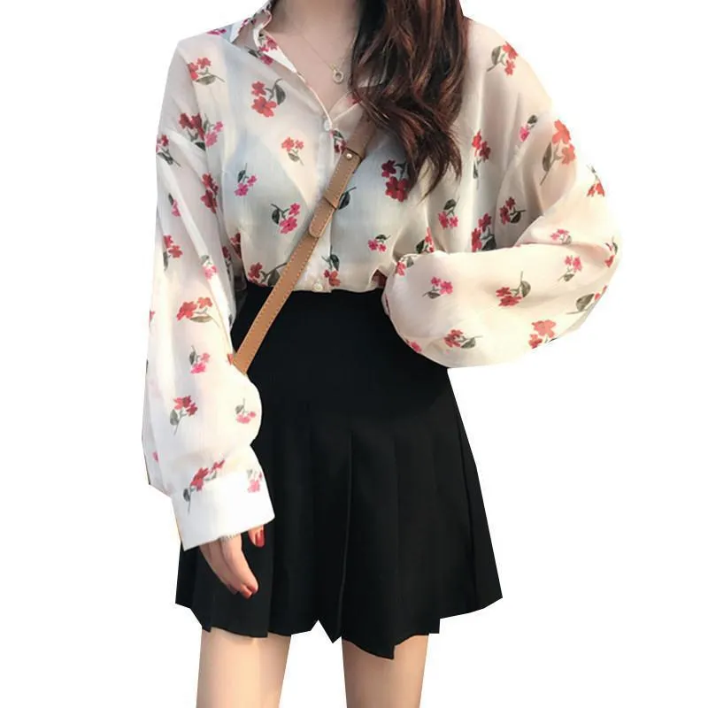 Blouses Women Ulzzang Summer Spring New College Fresh