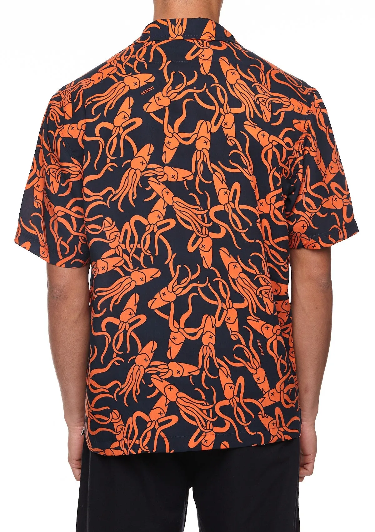 Boardies x Raeburn Shirt Squid Orange