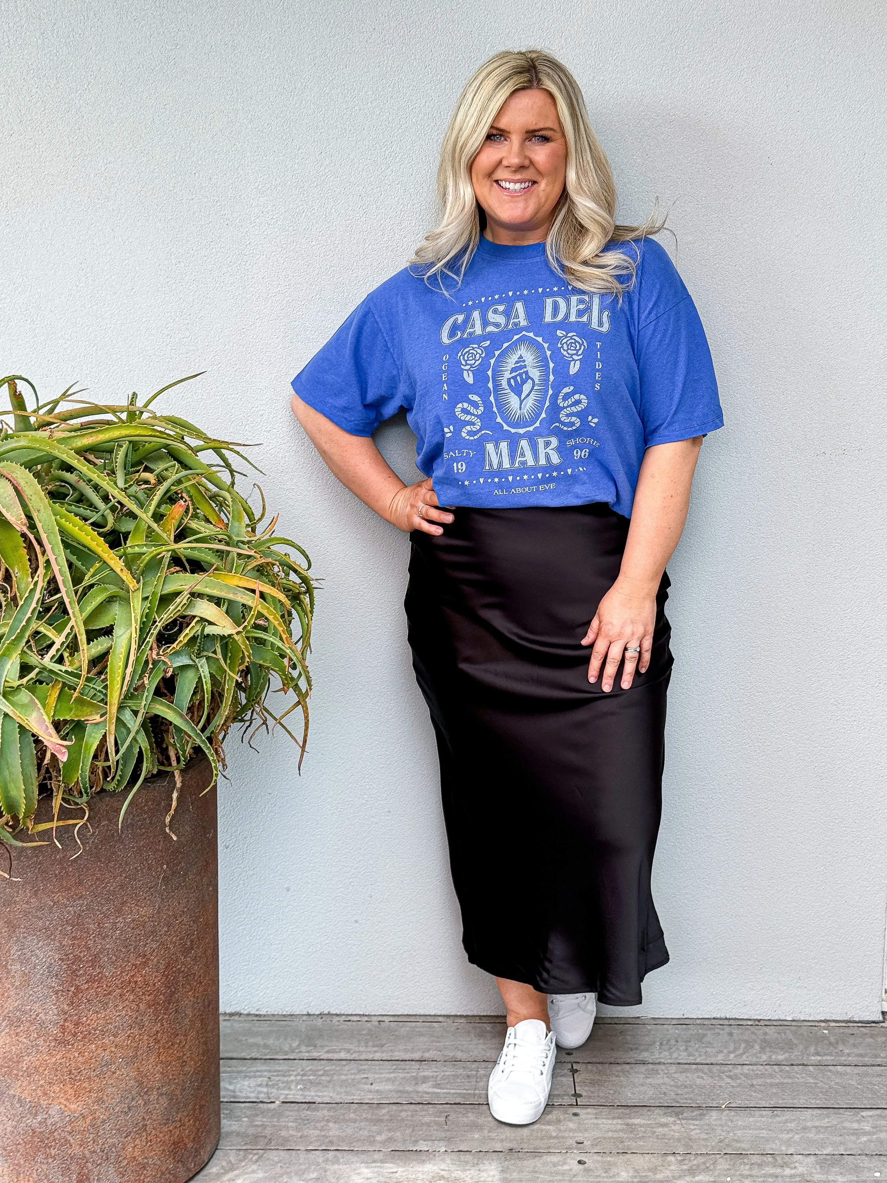 Casa Del Mar Oversized Tee