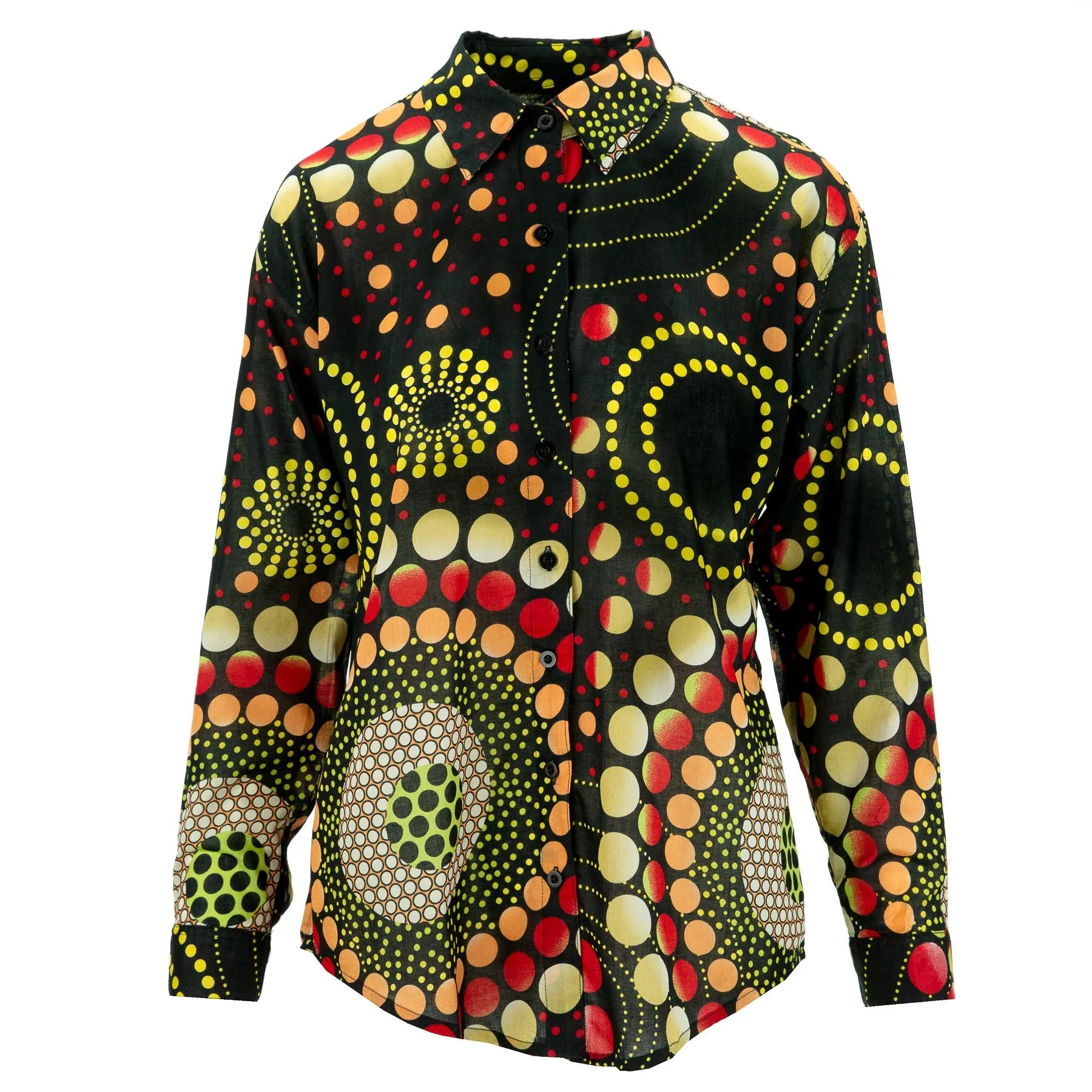 Classic Womens Shirt - Dot Art