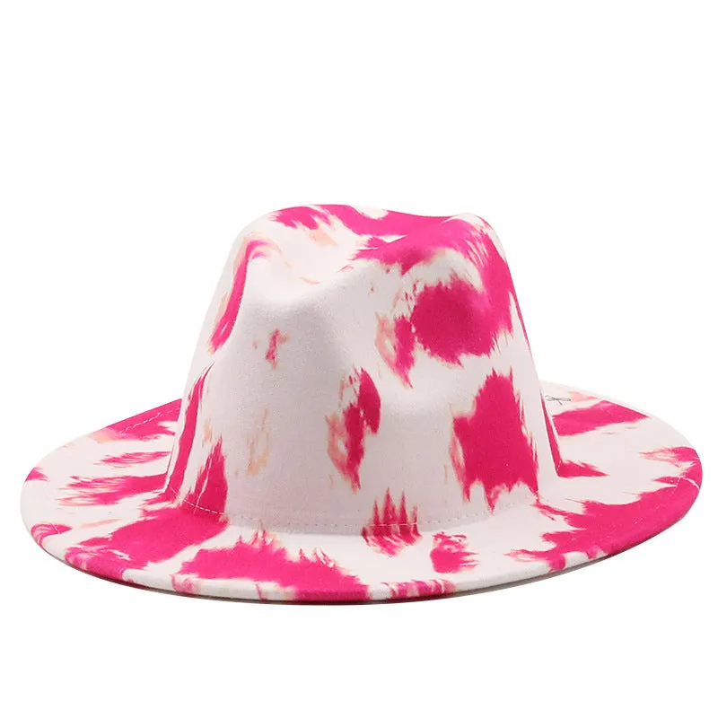 Colorful tie-dye jazz hat（AE4039）