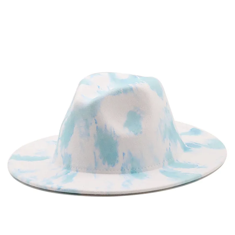 Colorful tie-dye jazz hat（AE4039）