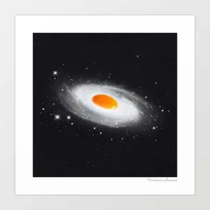 'Cosmic egg' Art Print by Vertigo Artography