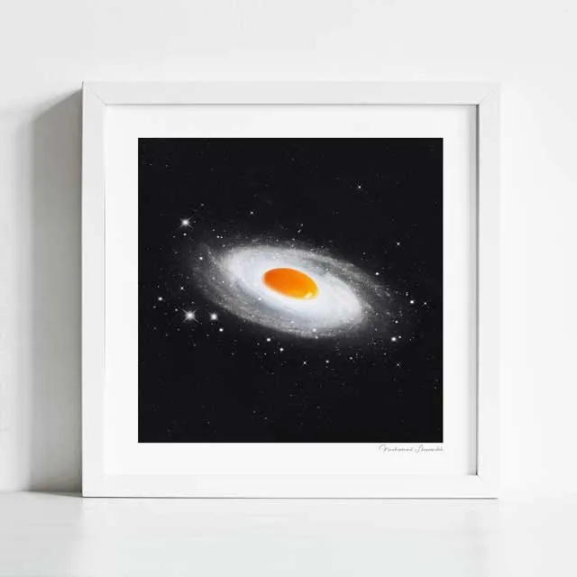 'Cosmic egg' Art Print by Vertigo Artography