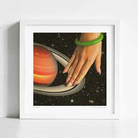 'Cosmic Spin' Art Print by Vertigo Artography