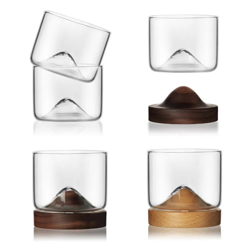 Creative whiskey glass foreign wine glass