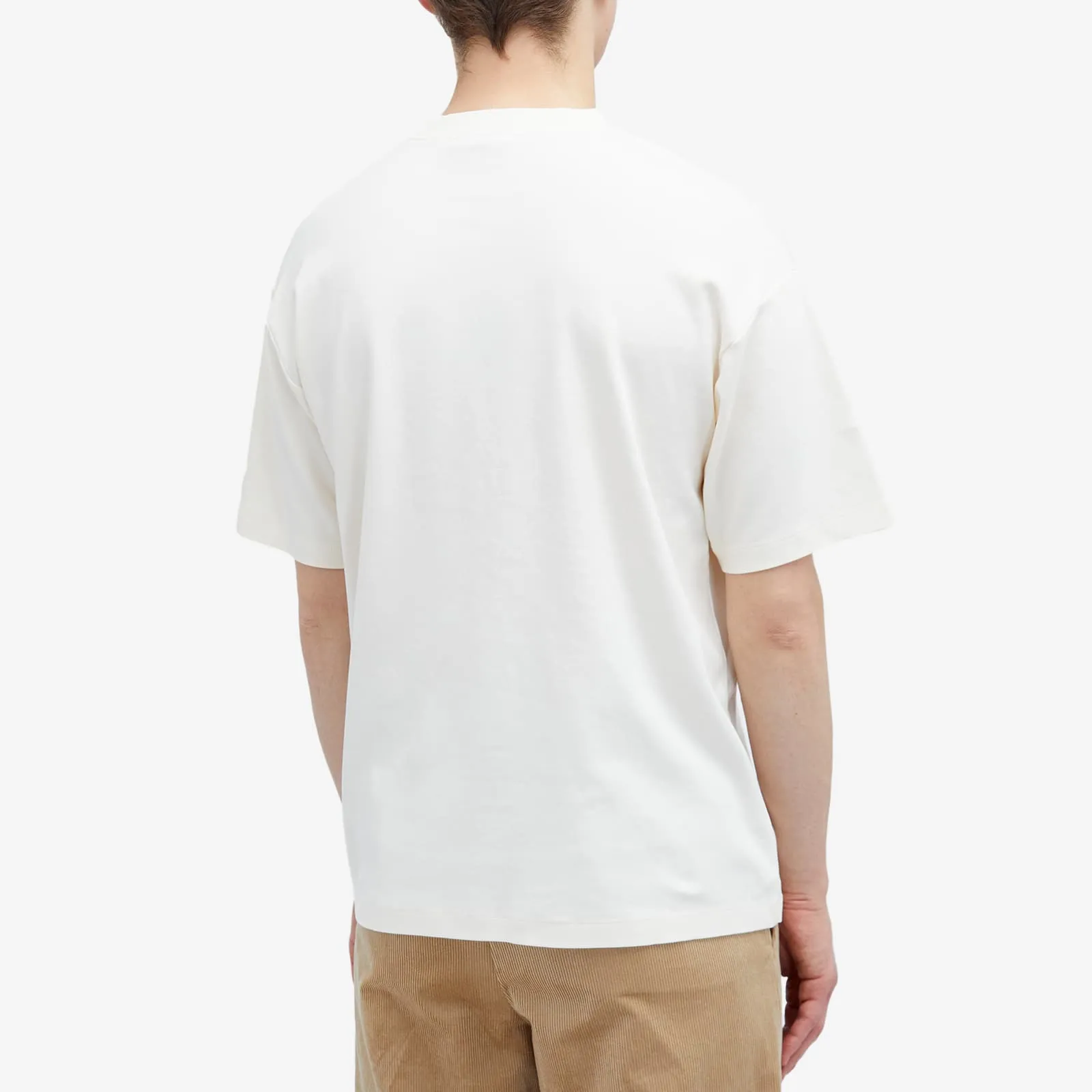 Drôle De Monsieur Aftrenoon Graphic T-shirt, Cream