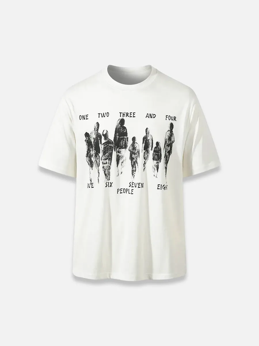 Eight People Tee