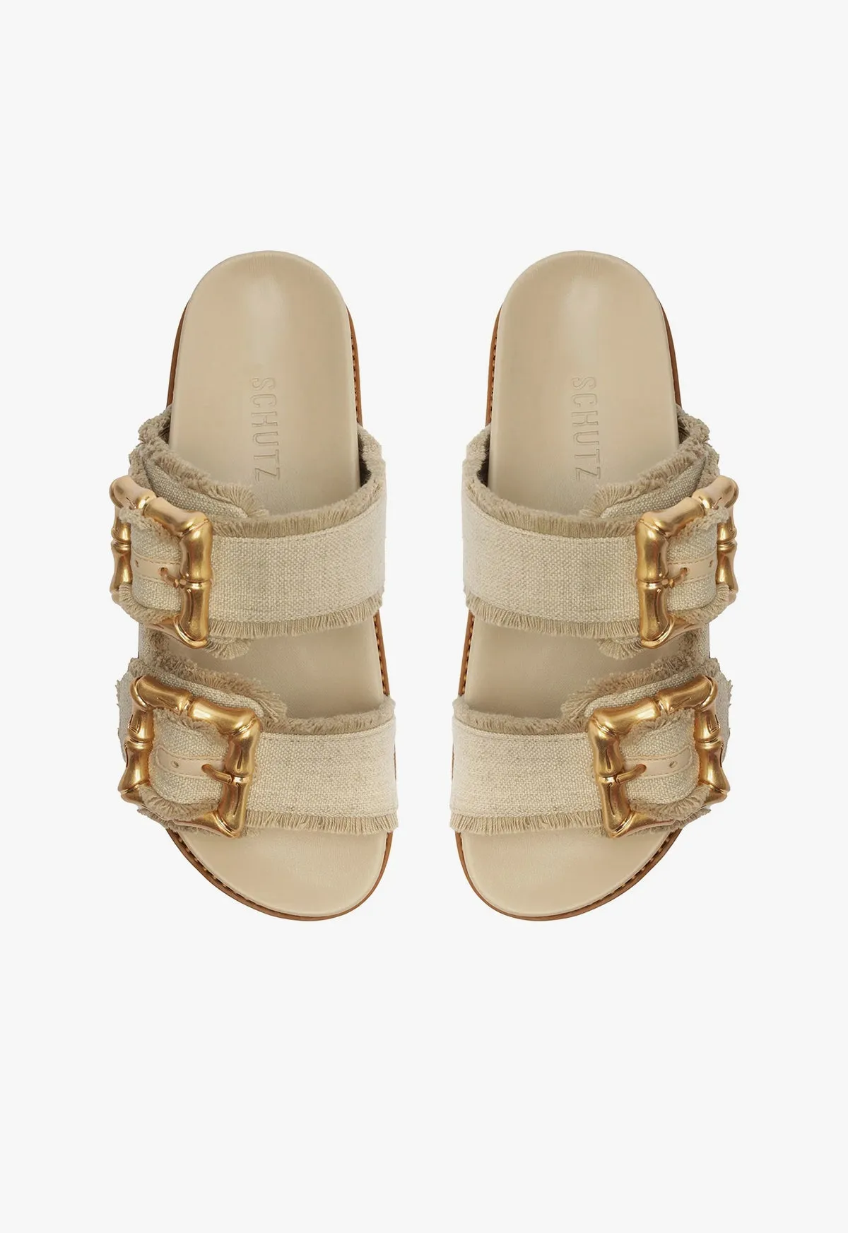 Enola Sporty Linen Sandal