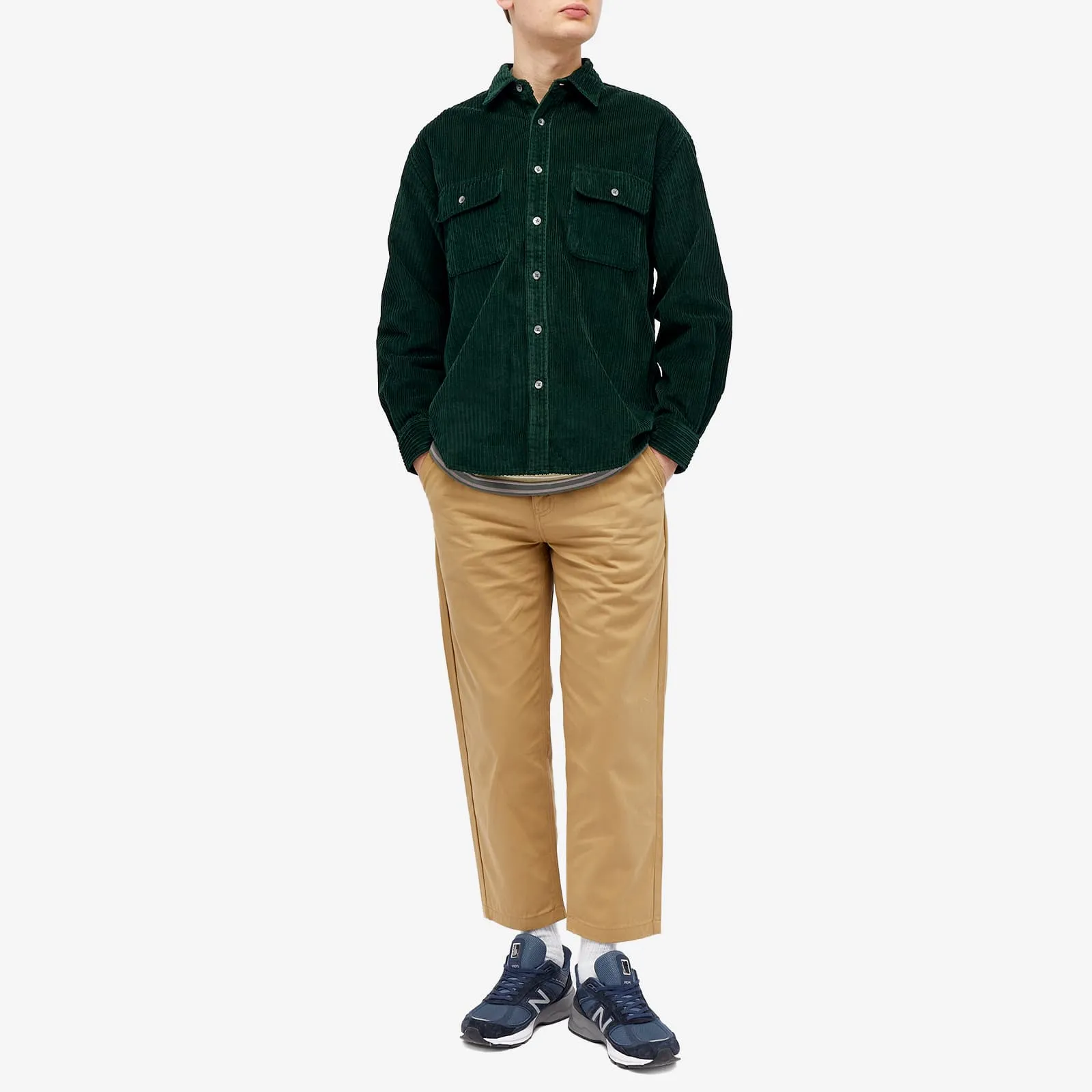 Frizmworks Alternate Corduroy Shirt, Dark Green