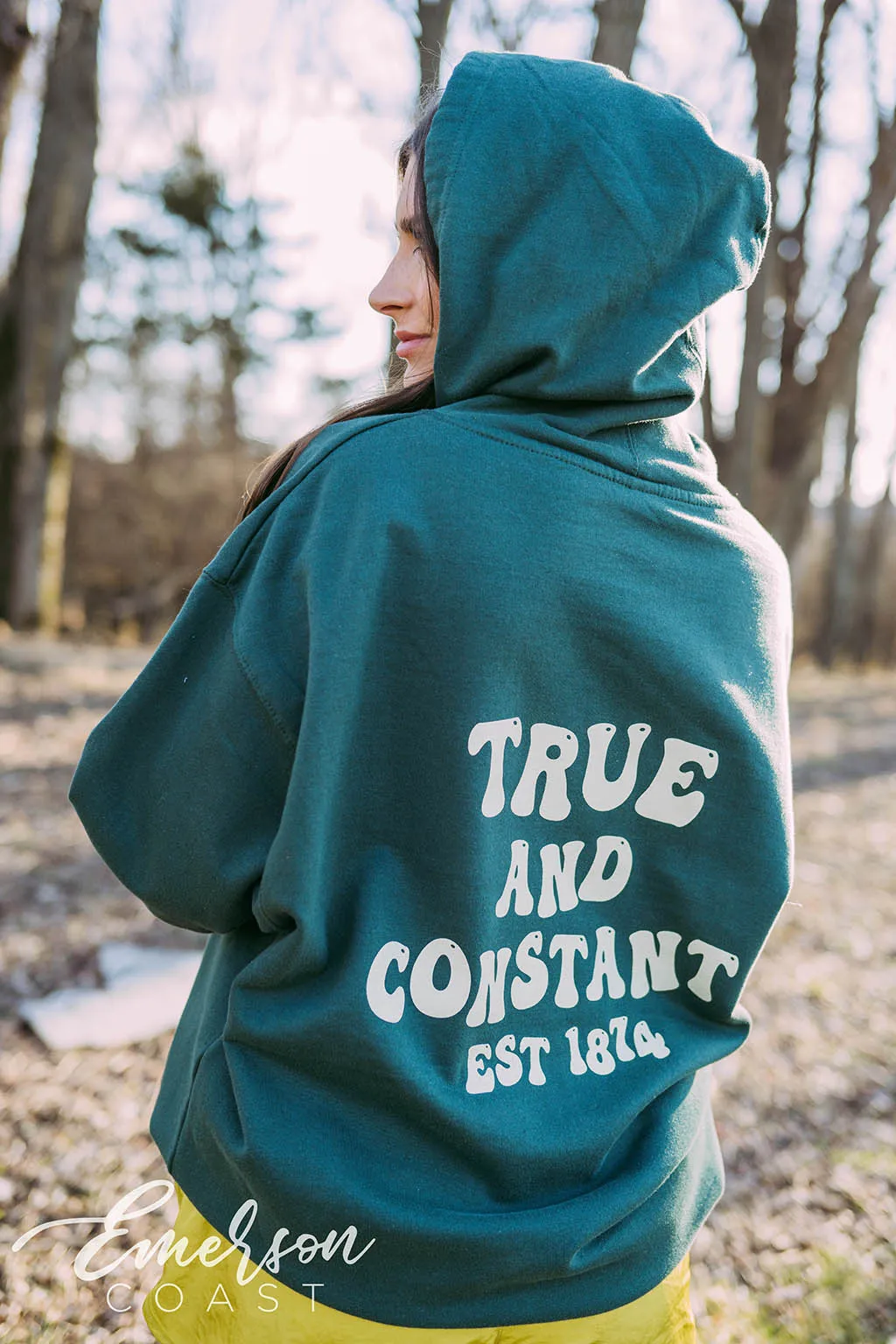 Gamma Phi Beta True and Constant Green Hoodie