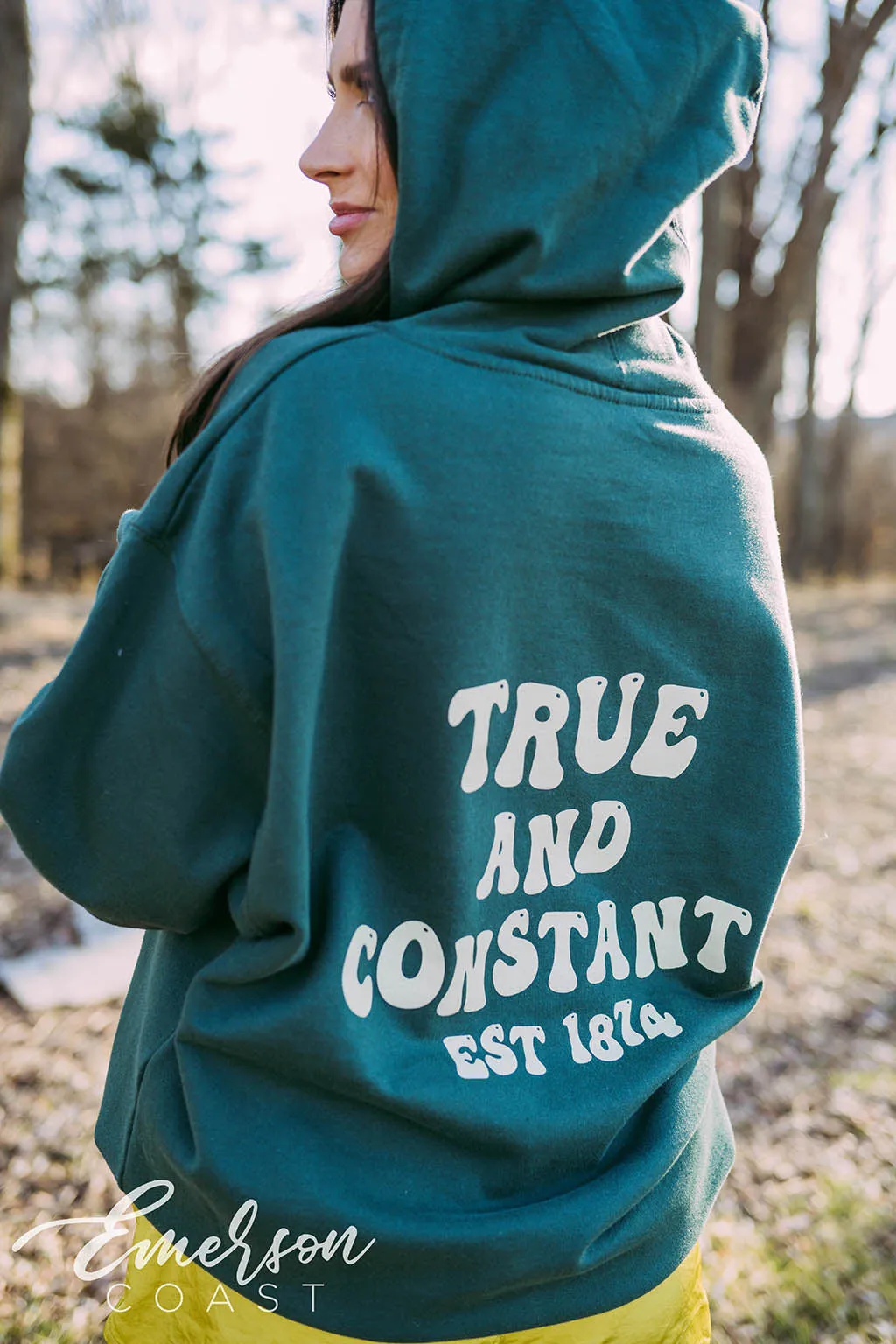 Gamma Phi Beta True and Constant Green Hoodie