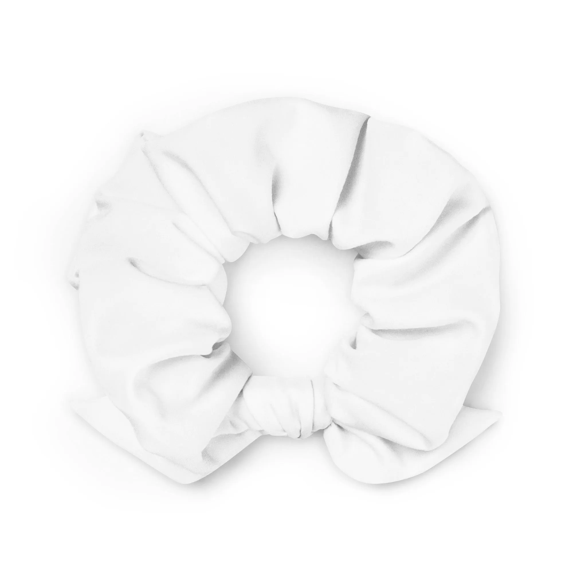 GG - Hair Scrunchie - White