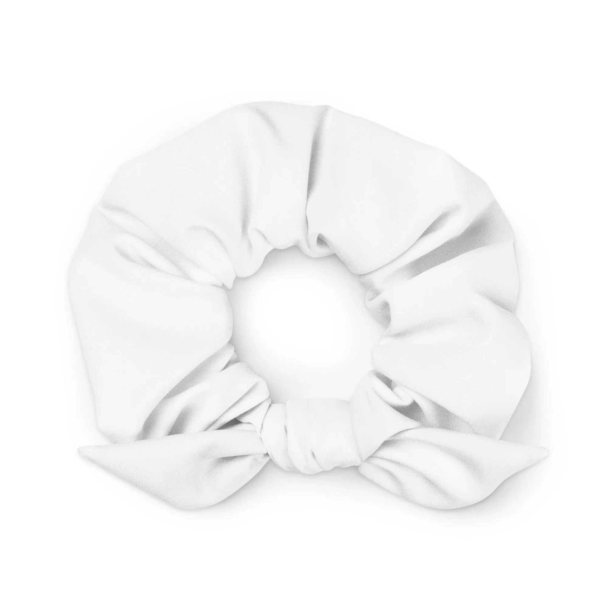 GG - Hair Scrunchie - White