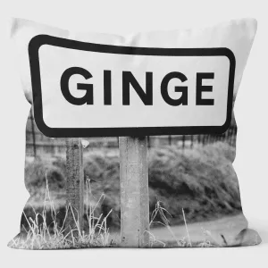 Ginge -  Lesser Spotted Britain Cushion