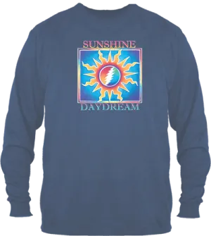 Grateful Dead- Sunshine Daydream on Blue Long Sleeve