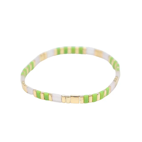 GREEN ACRES - Tila Bead Bracelet | ONE SIZE - X-Large