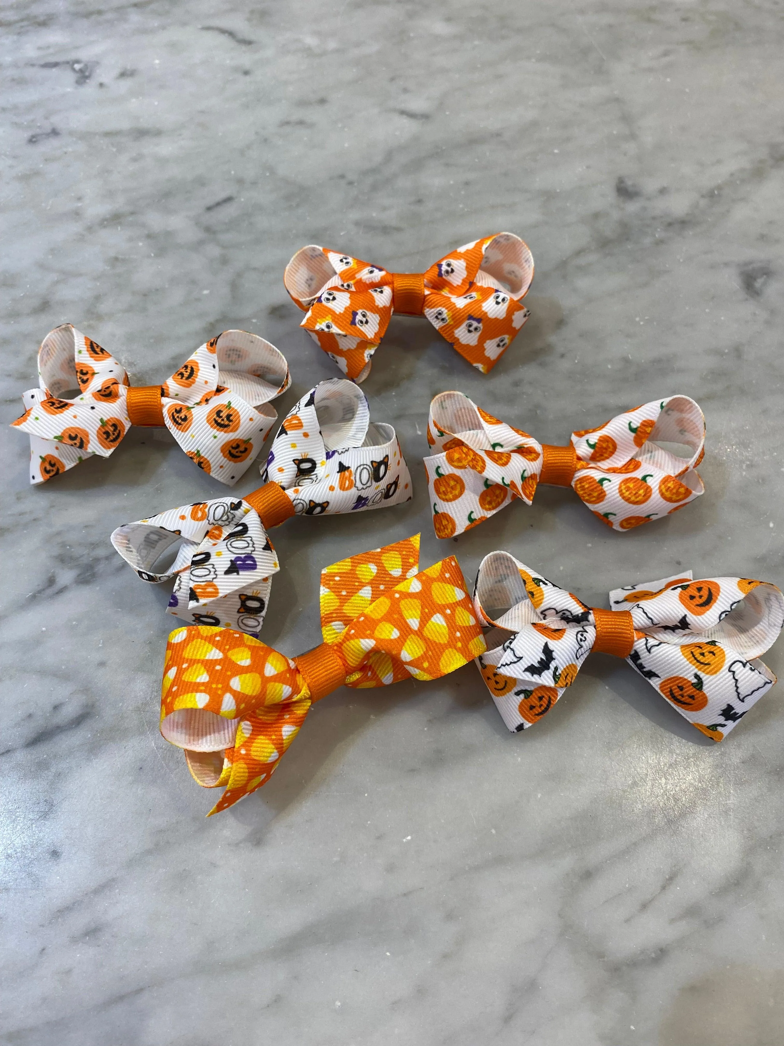 Grosgrain Bows | Halloween- Mini- Assorted | Wee Ones