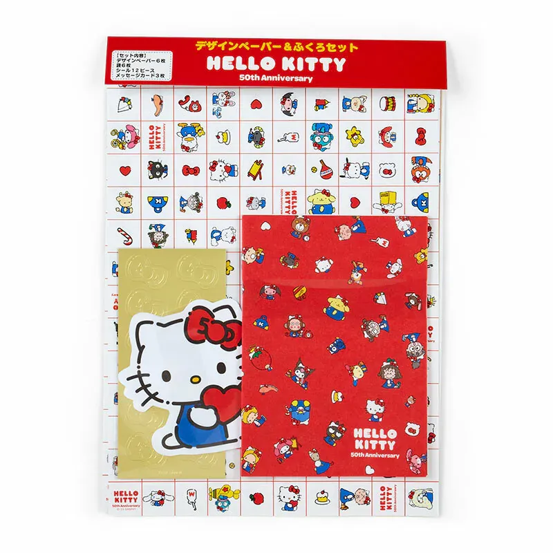 Hello Kitty 50th Hello Everyone! Letter Set