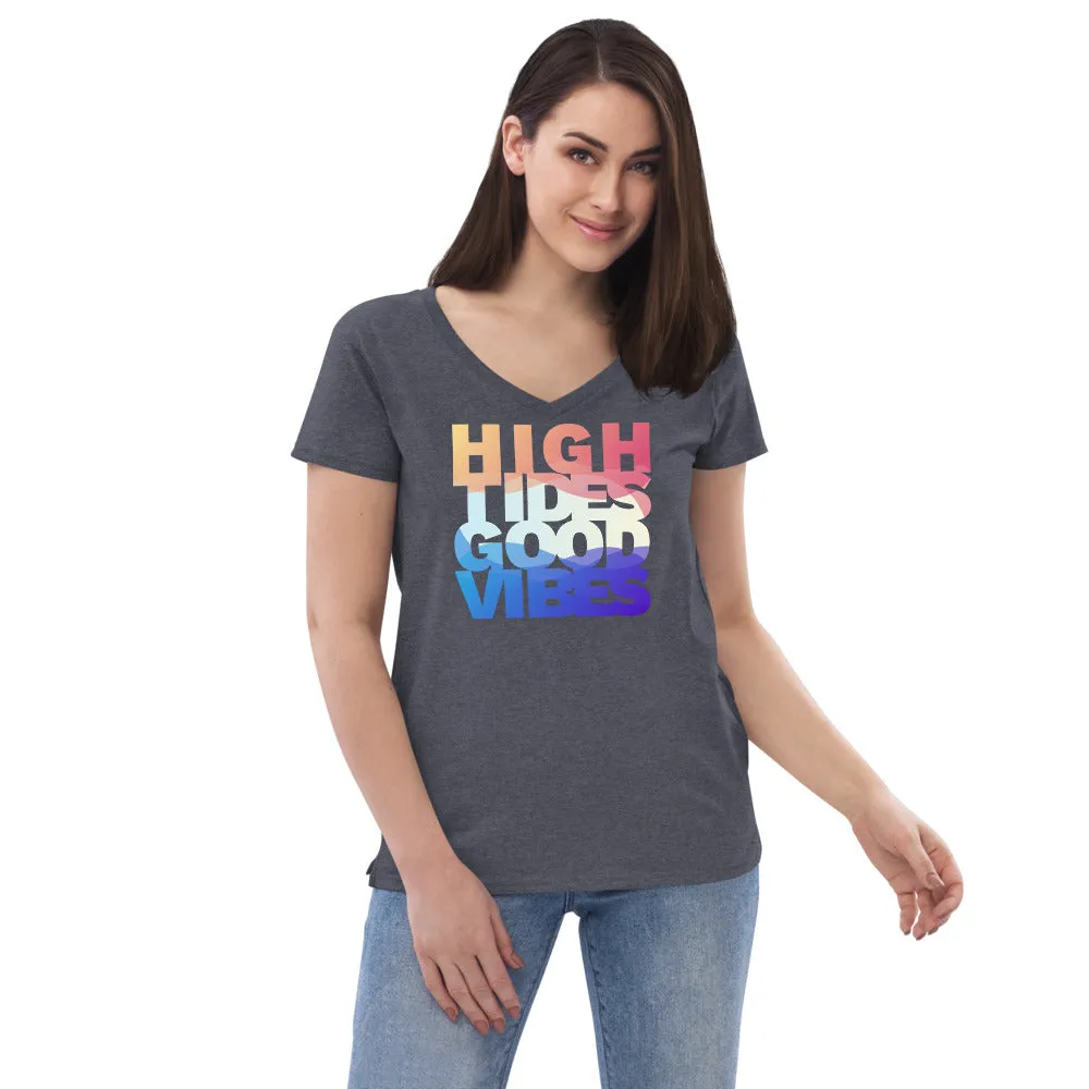 High Tides Good Vibes Recycled Cotton Tee