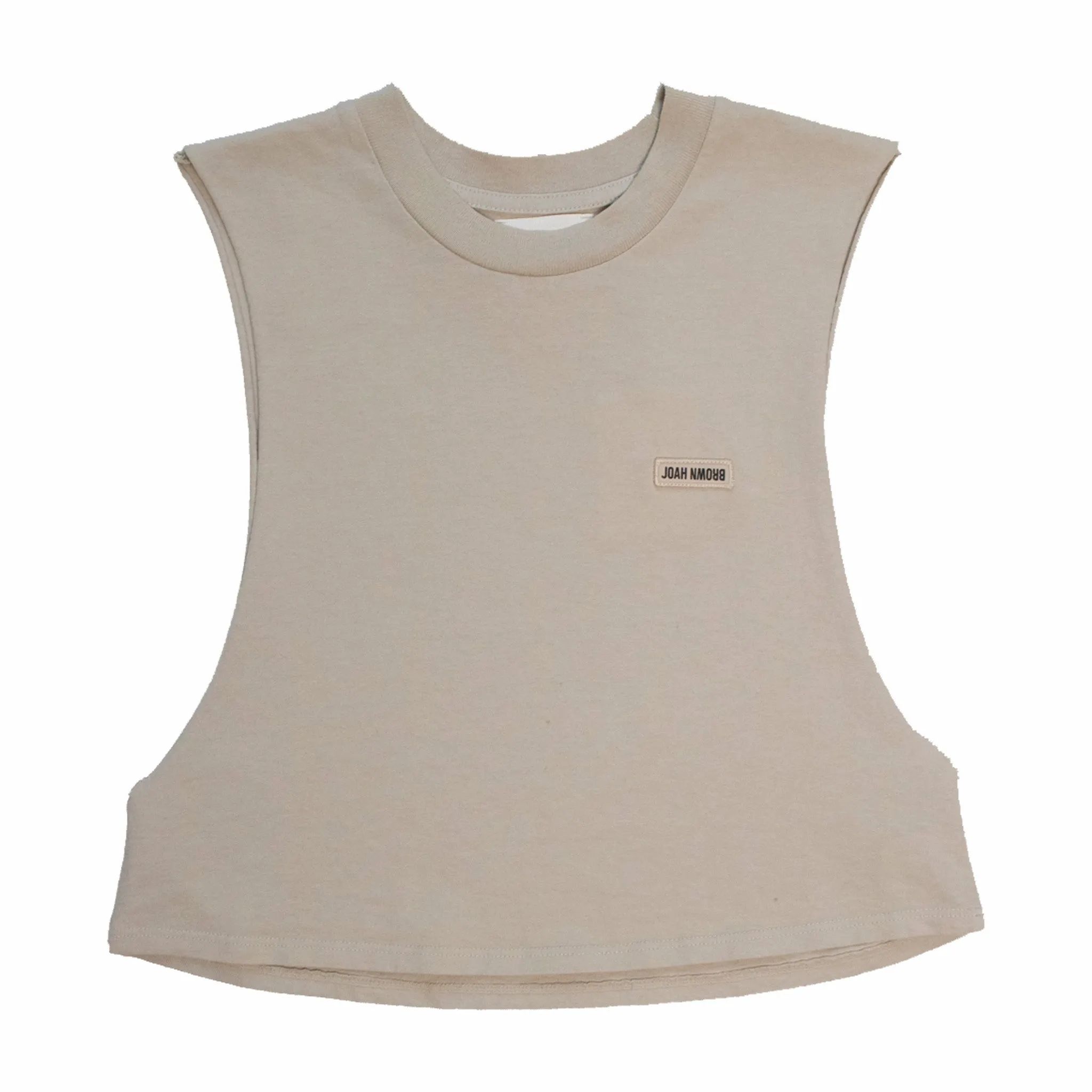 Joah Brown Cut Off Boyfriend Tank (Fog)