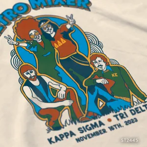 Kappa Sigma Retro Decades Mixer T-Shirt Design