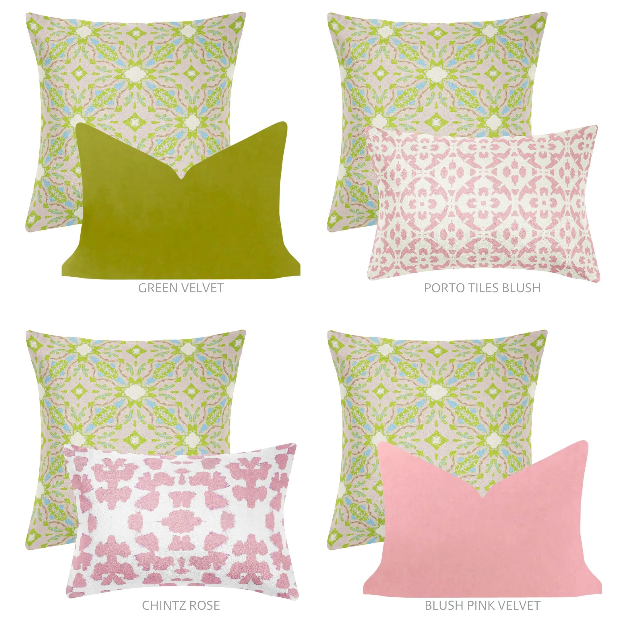 Lagos Blush 22x22 Pillow