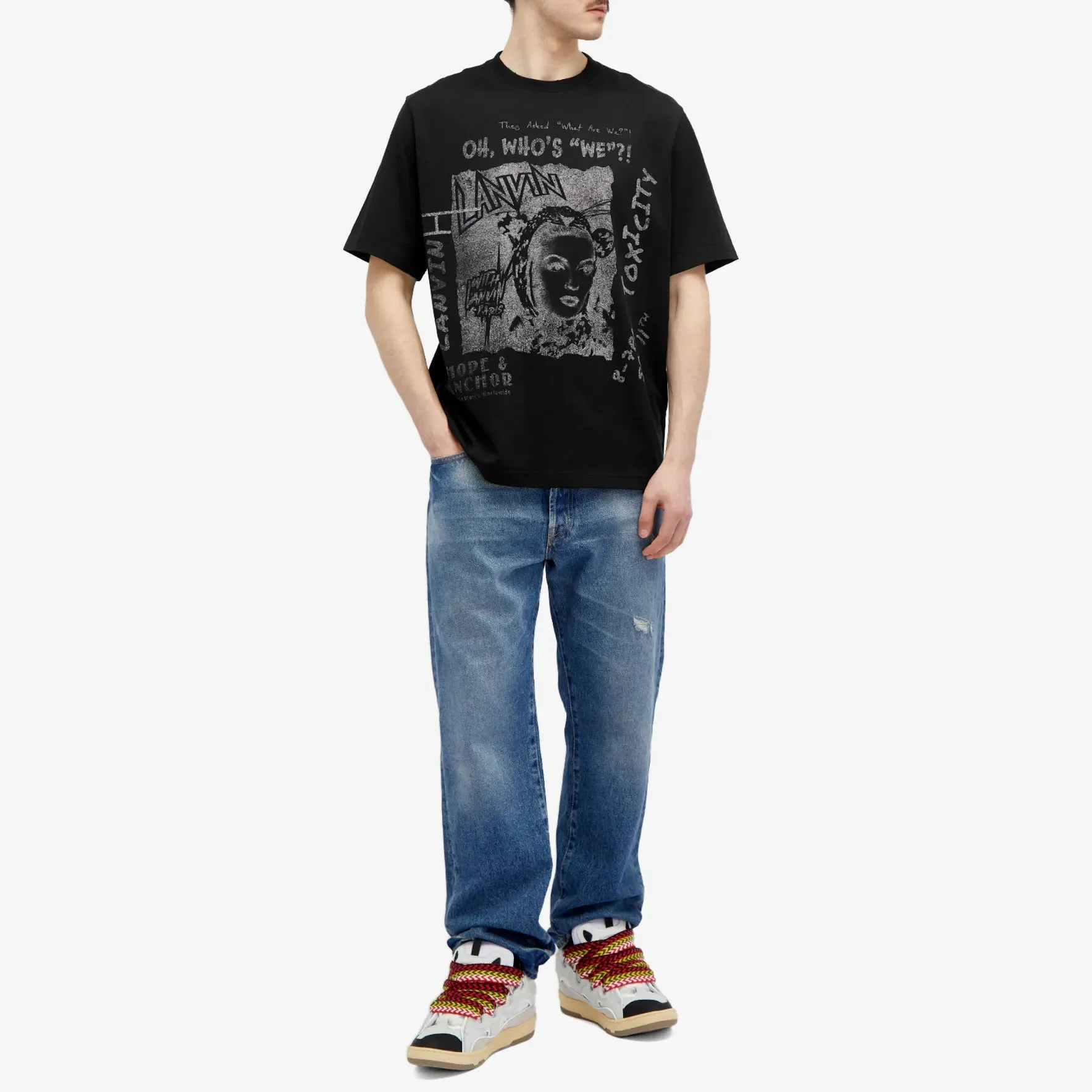 Lanvin x Future Print T-shirt, black