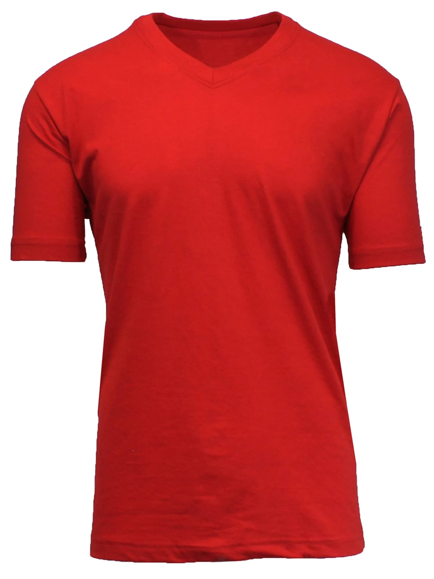 Men's Short Sleeve V-Neck Modern Fit Classic Tee (S-3XL)