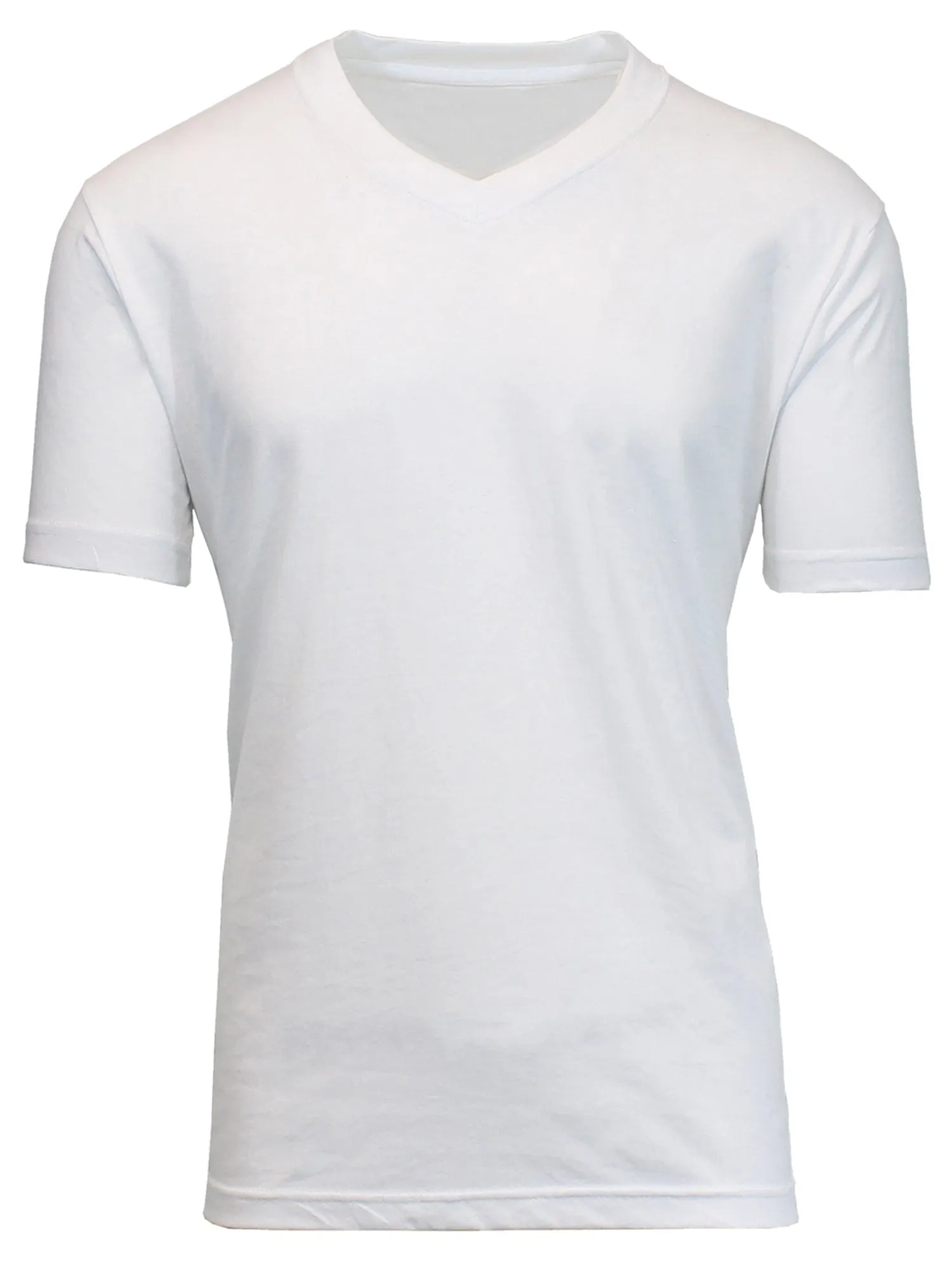 Men's Short Sleeve V-Neck Modern Fit Classic Tee (S-3XL)