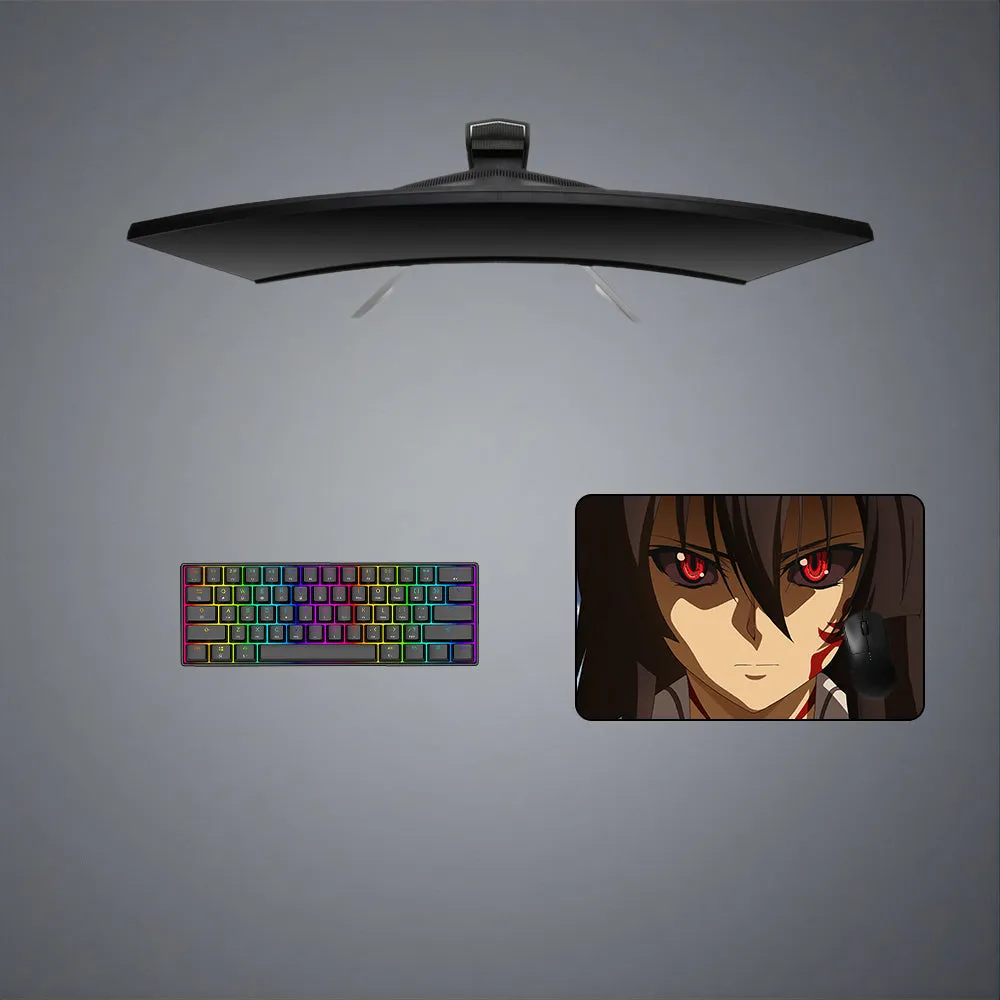 Nysekai "Akame Eyes Design M-XXL Size Gaming Mouse Pad'' Computer Desk Mat