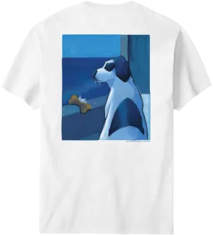 Pawcasso Blue Dog T-Shirt