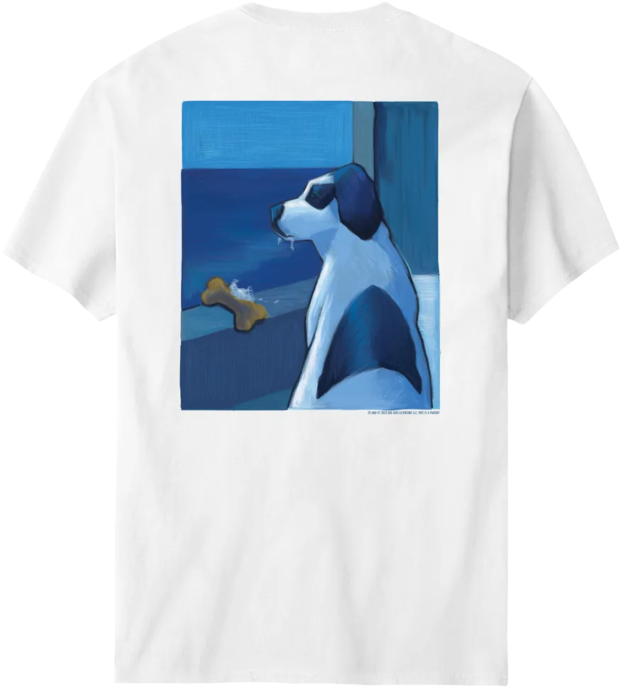 Pawcasso Blue Dog T-Shirt