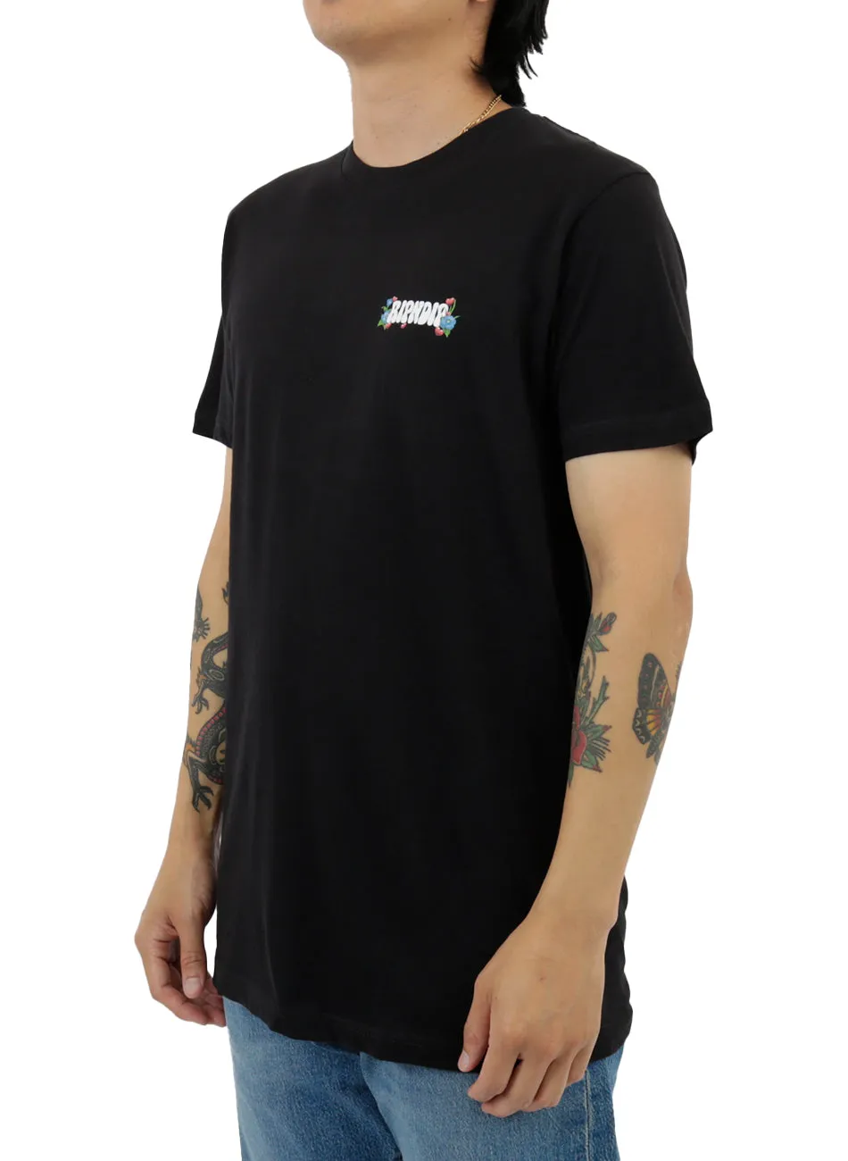 Peace Love Ripndip T-Shirt - Black