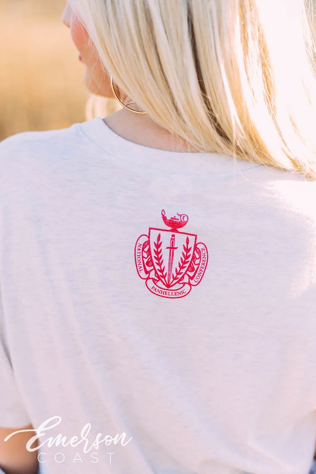 Phi Mu Heart Henley